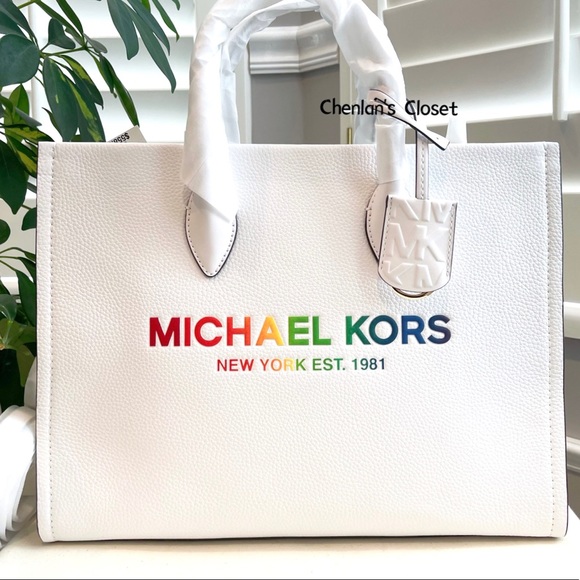 🌈NeW! Michael Kors ‘Pride Collection’ Mirella MD Tote - Picture 5 of 11